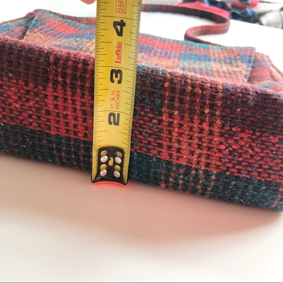 Bags Vintage Plaid Wool Purse Or Bag Poshmark